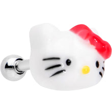 将图片加载到图库查看器，Officially Licensed Hello Kitty Cat Cartilage Tragus Earring
