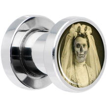 Load image into Gallery viewer, Undead Bride and Groom Halloween Plug Set 2G
