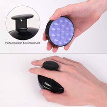Load image into Gallery viewer, Hair Shampoo Brush with Soft Silicone Scalp Massager
