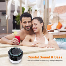 Load image into Gallery viewer, HAISSKY Portable Wireless Waterproof Speaker with FM Radio &amp; Suction Cup
