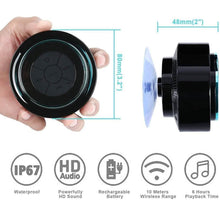 Load image into Gallery viewer, HAISSKY Portable Wireless Waterproof Speaker with FM Radio &amp; Suction Cup
