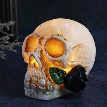 将图片加载到图库查看器，Halloween Resin Skull LED Night Light Decorative Light
