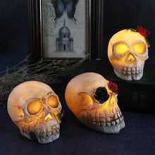 将图片加载到图库查看器，Halloween Resin Skull LED Night Light Decorative Light
