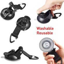 Load image into Gallery viewer, Hamnor Heavy Duty Car Camping Tie Down Suction Cups with Hooks
