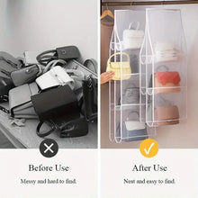 Load image into Gallery viewer, Handbag Hanging Organizer Hanging Bag
