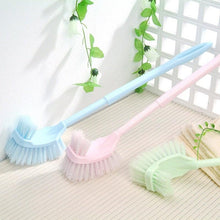 Load image into Gallery viewer, Handheld Toilet Cleaning Brush Household Toilet Cleaning Toilet Stain Powerful Stain Removal Brush Bathroom Accessories  Cleaning Tools For Bathroom Shower Sliding Door Tracks Kitchen Edge Corner Window Cleaning Brush
