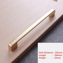 Load image into Gallery viewer, Handles Drawer Cabinet Furniture Kitchen Handles For Cabinet Knob Door Drawer Furniture Kitchen Pearl Golden Simplicity Hardware Pull Handles Modern Style T Bar Kitchen Cabinet Hardware Pulls
