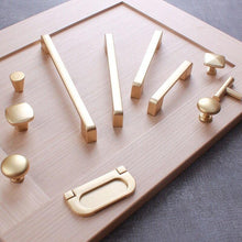 Load image into Gallery viewer, Handles Drawer Cabinet Furniture Kitchen Handles For Cabinet Knob Door Drawer Furniture Kitchen Pearl Golden Simplicity Hardware Pull Handles Modern Style T Bar Kitchen Cabinet Hardware Pulls
