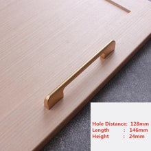 Load image into Gallery viewer, Handles Drawer Cabinet Furniture Kitchen Handles For Cabinet Knob Door Drawer Furniture Kitchen Pearl Golden Simplicity Hardware Pull Handles Modern Style T Bar Kitchen Cabinet Hardware Pulls
