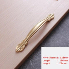 Load image into Gallery viewer, Handles Drawer Cabinet Furniture Kitchen Handles For Cabinet Knob Door Drawer Furniture Kitchen Pearl Golden Simplicity Hardware Pull Handles Modern Style T Bar Kitchen Cabinet Hardware Pulls
