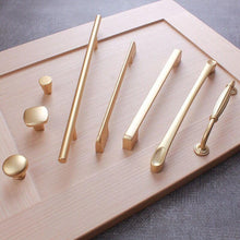 Load image into Gallery viewer, Handles Drawer Cabinet Furniture Kitchen Handles For Cabinet Knob Door Drawer Furniture Kitchen Pearl Golden Simplicity Hardware Pull Handles Modern Style T Bar Kitchen Cabinet Hardware Pulls
