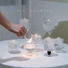 将图片加载到图库查看器，Handmade 3D Iceberg Candle With Candle Wick Jelly Wax Candle Floating Candle Elegant Transparent Iceberg Shape Romantic Party Candles Cute New Design Trendy Home Decor Table Decor Iceberg Shape Candles

