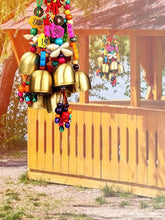 Load image into Gallery viewer, Handmade Copper Wind Chimes Hanging Ethnic Wind Bronze Bell Wood Fish Pendant Mobile Wind Chime Home Garden Outdoor Living Decoration Wind Bells Handmade Pendants For Birthday Gift &amp; Home Decors
