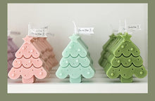 Load image into Gallery viewer, Handmade Creative Christmas Tree Scented Candles Christmas Tree Candles Christmas Gifts For Women Mom Girlfriend Christmas Scented Candles Home Decor Christmas Novelty Scented Candles Seasonal Celebration Candle Decoration Candle Gift
