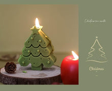 Load image into Gallery viewer, Handmade Creative Christmas Tree Scented Candles Christmas Tree Candles Christmas Gifts For Women Mom Girlfriend Christmas Scented Candles Home Decor Christmas Novelty Scented Candles Seasonal Celebration Candle Decoration Candle Gift

