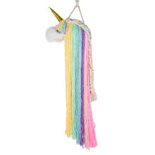 Load image into Gallery viewer, Handmade  Dream Catchers Flower For Kids Unicorn Dream Catcher Ornament  Feather Wall Decor For Girls Bedroom Flower Wall Hanging Decoration Flower Dream Catcher
