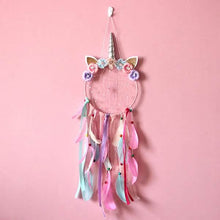 Load image into Gallery viewer, Handmade Feather Dream Catcher Wall Hanging Decoration
