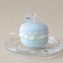 将图片加载到图库查看器，Handmade Lovely Macaron Candle Macaron Candles Scented Candle Cute Handmade Aromatherapy Candles Gifts For Women Home Decor Candle Scented Candles Aromatherapy Wedding Home Decoration Scented Candles INS Shooting Props
