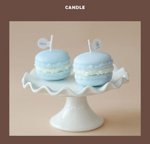将图片加载到图库查看器，Handmade Lovely Macaron Candle Macaron Candles Scented Candle Cute Handmade Aromatherapy Candles Gifts For Women Home Decor Candle Scented Candles Aromatherapy Wedding Home Decoration Scented Candles INS Shooting Props
