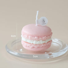 将图片加载到图库查看器，Handmade Lovely Macaron Candle Macaron Candles Scented Candle Cute Handmade Aromatherapy Candles Gifts For Women Home Decor Candle Scented Candles Aromatherapy Wedding Home Decoration Scented Candles INS Shooting Props
