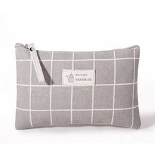 Load image into Gallery viewer, Handmade Retro Pencil Case Large Capacity Stationary Case Cool Stylish Printed Pouch For Office
