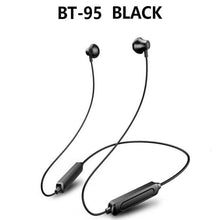 Load image into Gallery viewer, Hanging Neck Bluetooth 5.0 Wireless Sports Headset Ear Headset Bluetooth Headphones Earbuds Earphone With Microphone For Bluetooth Over Ear Headphones, Wireless 5.0/Wired Headset, 55Hrs Playtime, Hi-Fi Stereo Deep Bass, Soft Earmuffs &amp; Light Weight
