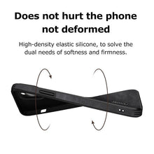 Load image into Gallery viewer, Hard Case Genuine Leather Case Compatible with iPhone Elegant Leather Phone Case For iPhone 12 13 14 Pro Max 14Plus 14 Retro Soft Silicone Case Phone Protection Lens Protection Cover
