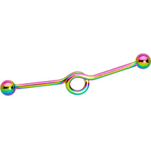 Load image into Gallery viewer, 14G Multi Color Twist Industrial Project Bar Set of 5 40mm
