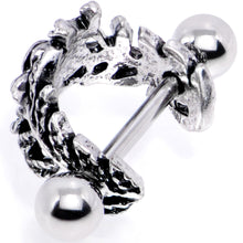 Load image into Gallery viewer, 16G 1/2 Pink Gem Floral Wreath Cuff Cartilage Earring
