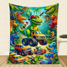 将图片加载到图库查看器，HD Digital Print Flannel Throw Blanket
