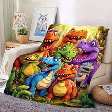 将图片加载到图库查看器，HD Digital Print Flannel Throw Blanket
