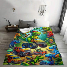 将图片加载到图库查看器，HD Digital Print Flannel Throw Blanket
