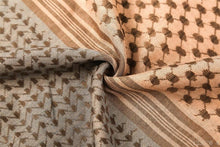 Load image into Gallery viewer, Headscarf Hijab Man Arabic Cotton Hijab Burqa Palestine Keffiyeh Scarf Arabian Islamic Clothing Men Muslim Hijab Wrap Pattern of Arab Shemagh Keffiyeh Men Arab Kufiyah Keffiyeh Arabic Muslim Head Wrap Men Scarf Shawl
