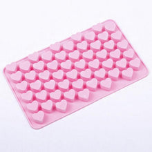 Load image into Gallery viewer, Heart Cake Jelly Cookies Soap Mold Chocolate Baking Mould Tray Wax Ice Fashion Cake Tool Kitchen Accessories Heart Shape Silicone Molds Valentine's Chocolate Candy Molds Baking Jelly Mold
