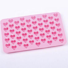 Load image into Gallery viewer, Heart Cake Jelly Cookies Soap Mold Chocolate Baking Mould Tray Wax Ice Fashion Cake Tool Kitchen Accessories Heart Shape Silicone Molds Valentine's Chocolate Candy Molds Baking Jelly Mold
