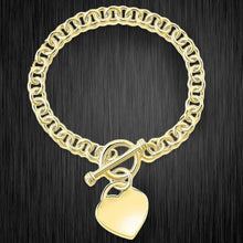 Load image into Gallery viewer, Heart Charm Bracelet - Assorted Colors
