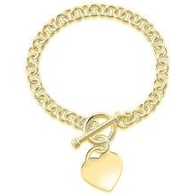Load image into Gallery viewer, Heart Charm Bracelet - Assorted Colors
