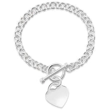 Load image into Gallery viewer, Heart Charm Bracelet - Assorted Colors
