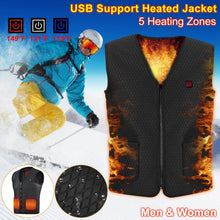 Load image into Gallery viewer, Heat Jacket Vest with 3 Adjustable Temperatures
