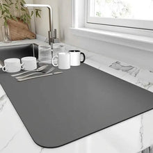 将图片加载到图库查看器，Heat Resistant Drainer Mat with Non-Slip Rubber Back
