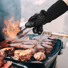 将图片加载到图库查看器，Heat Resistant Grilling Long Silicone Non-Slip Gloves
