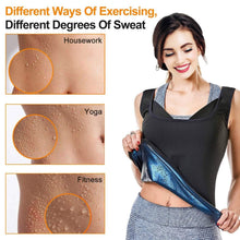Load image into Gallery viewer, Heat Trapping Pullover Sweat Gym Vest
