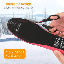 将图片加载到图库查看器，Heated Insoles Electric Heated Foot Warmer
