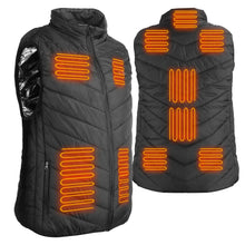将图片加载到图库查看器，Heated Vest Electric USB Jacket with 3 Temperature Levels
