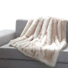 Load image into Gallery viewer, Heavy Faux Fur Throw Blanket – Assorted Styles
