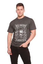 Load image into Gallery viewer, Hell Razors Men's Bamboo Viscose/Organic Cotton Short Sleeve Graphic T-Shirt

