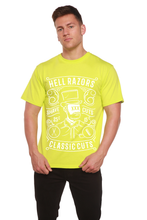Load image into Gallery viewer, Hell Razors Men's Bamboo Viscose/Organic Cotton Short Sleeve Graphic T-Shirt
