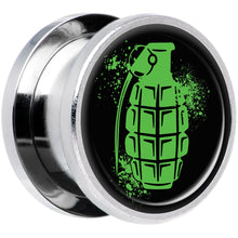 Load image into Gallery viewer, Green Grenade Steel Screw Fit Plug Set 9/16
