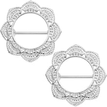 将图片加载到图库查看器，16G 9/16 Divine Henna Nipple Shield Set
