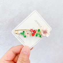 将图片加载到图库查看器，High-end Safety Pins For Women Flower Pin Crystal Rhinestones Safety Pins Woman Jewelry Accessories Hijab Scarf Clip Buckles
